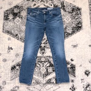 AG Adriano Goldschmied women’s size 27 the legging ankle super skinny preowned